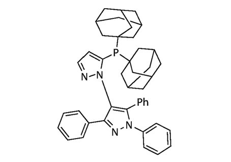 5-(Di(adamantan-1-yl)phosphino)-1',3',5'-triphenyl-1'H-1,4'-bipyrazole 1239478-87-5