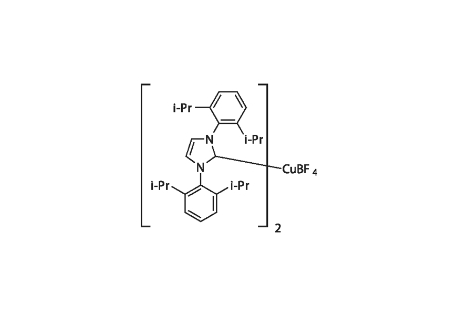Bis(1,3-bis(2,6-diisopropylphenyl)iMidazol-2-ylidene)copper(I) tetrafluoroborate