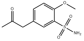 5-Acetonyl-2-methoxybenzene sulfonamide 116091-63-5